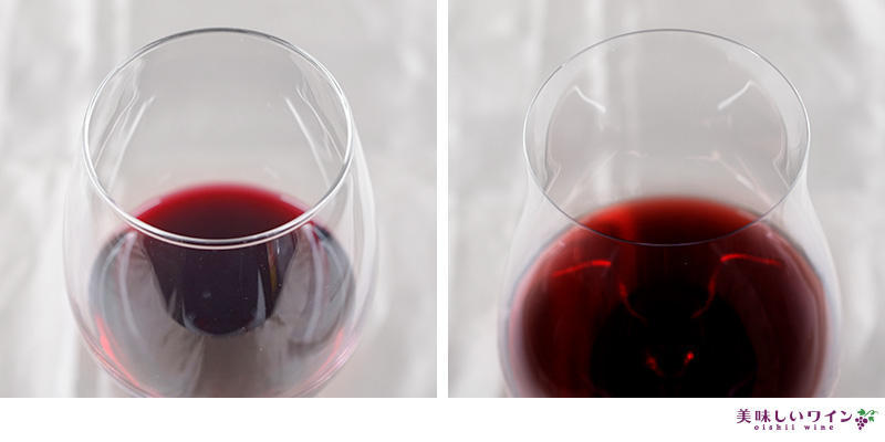 ワイングラスのリムの薄さの比較