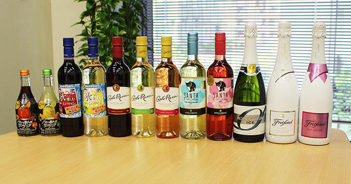 氷ワイン　6ブランド12種類